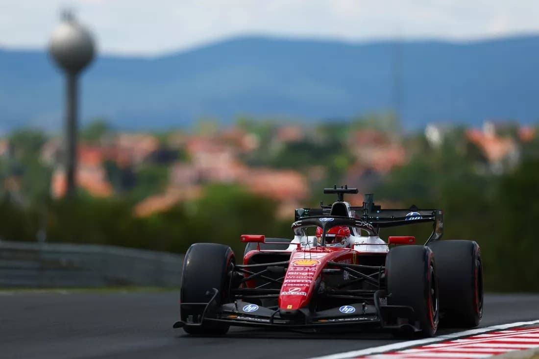 Гран При Венгрии. Леклер позитивно оценил скорость Ferrari н