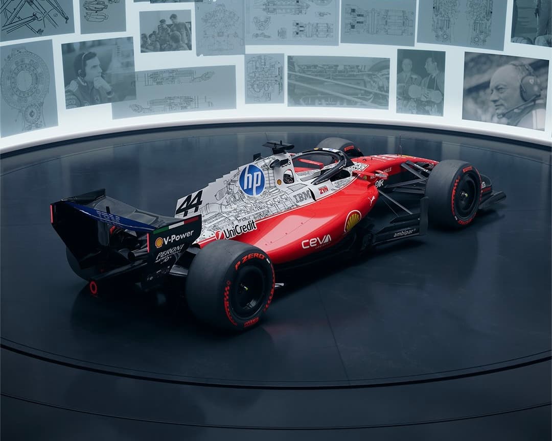 Формула-1: Ferrari представила ливрею к Гран При США, созданную с HP