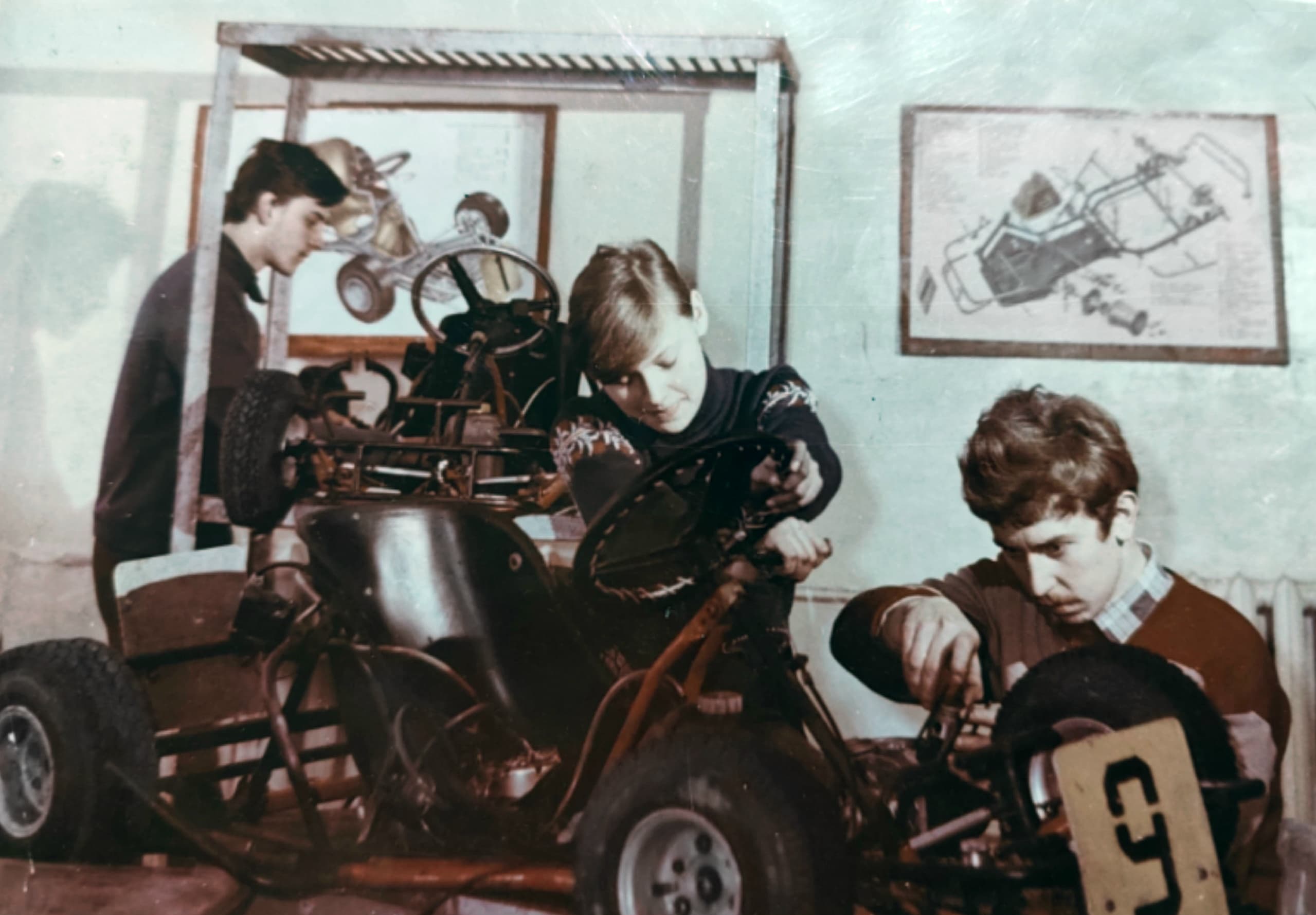 Картинг в СССР. Соревнования в Муроме, Владимирская область, 1988 год