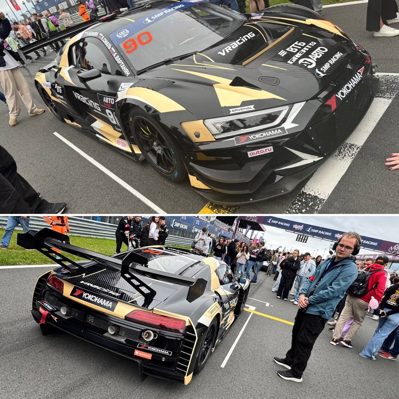 VRACING представила Audi R8 LMS GT3 на старте гонок